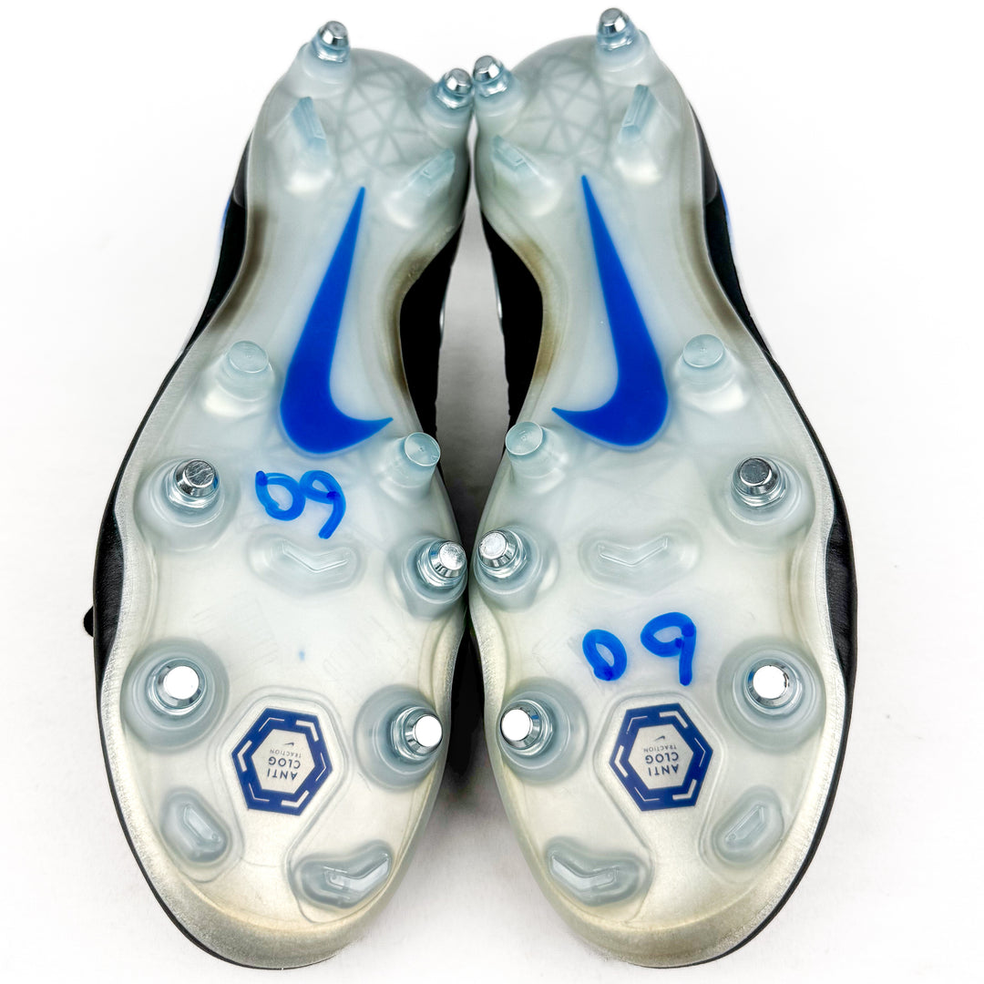 Nike Tiempo Legend 10 Elite AC SG-Pro  - Black/Hyper Royal/Chrome *Brand New*