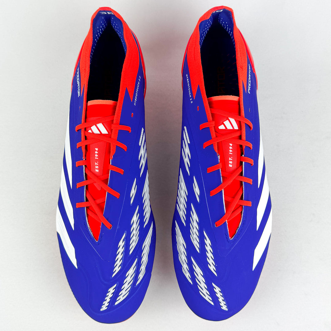 Adidas Predator Elite SG - Lucid Blue/Solar Red/White *Brand New*