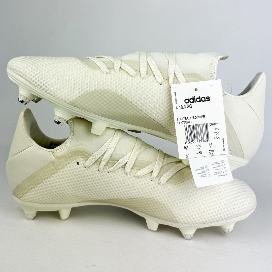 Adidas X 18.3 SG - White/Off White *In Box*