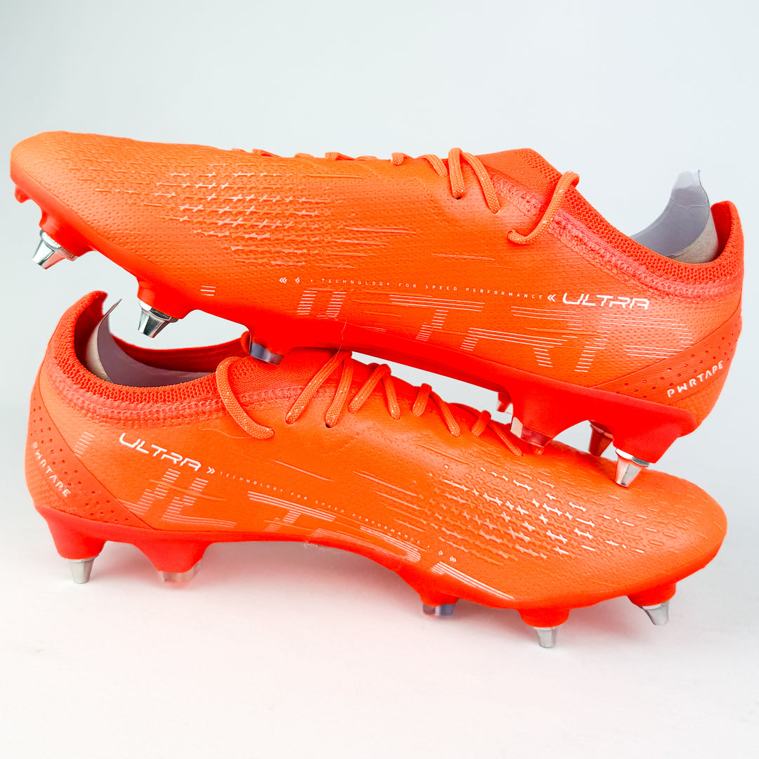 Puma Ultra Ultimate SG - Ultra Orange/Puma White/Blue Glimmer *In Box*
