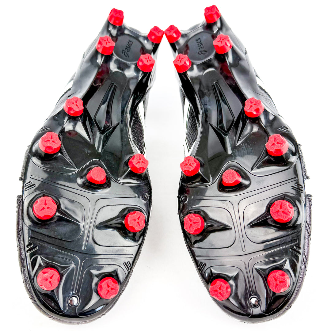 ASICS Lethal Testimonial 4 IT FG - Black/White/Red *Brand New*