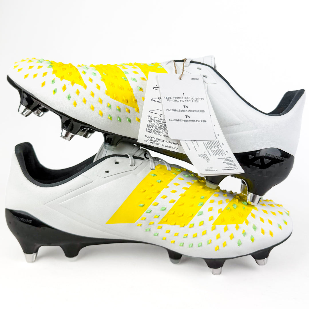 Adidas Predator Malice SG - White/Beam Yellow/Core Black *In Box*
