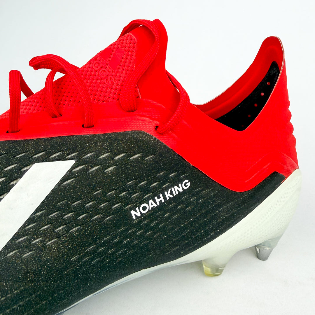 Adidas X 18.1 SG - Core Black/Active Red/White *Wore Once*