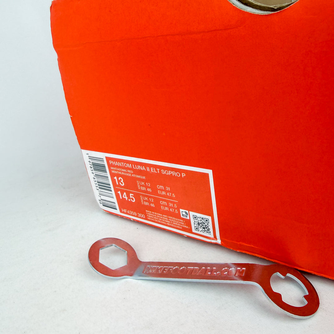 Nike Phantom GX II Elite SG-Pro - Mint/Atomic Red *In Box*