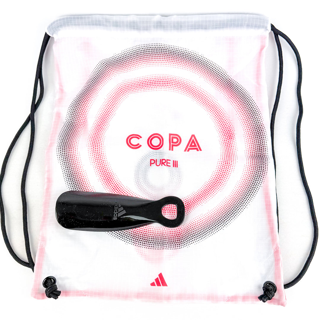 Adidas Copa Pure III Elite FG - White/Lucid Red/Core Black *Laced Mod*