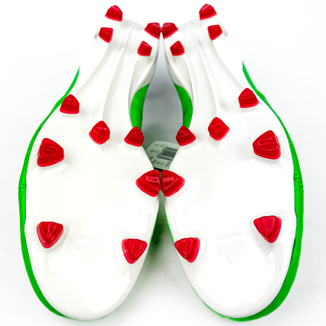 Adidas F50 Adizero Leather TRX FG 2010 - Intense Green/Pink/Black *Brand New*