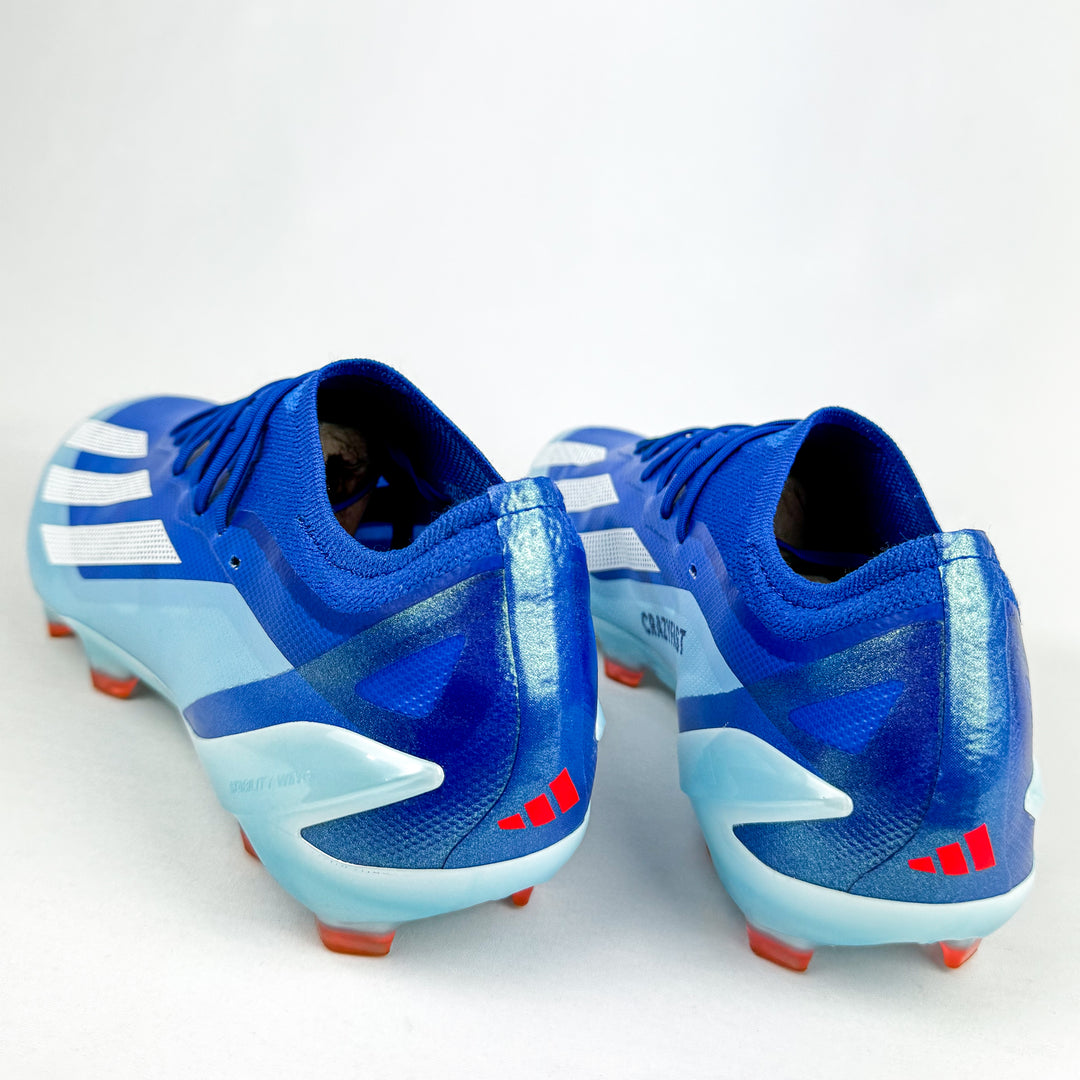 Adidas X Crazyfast .1 FG - Bright Royal/White/Solar Red *Brand New*