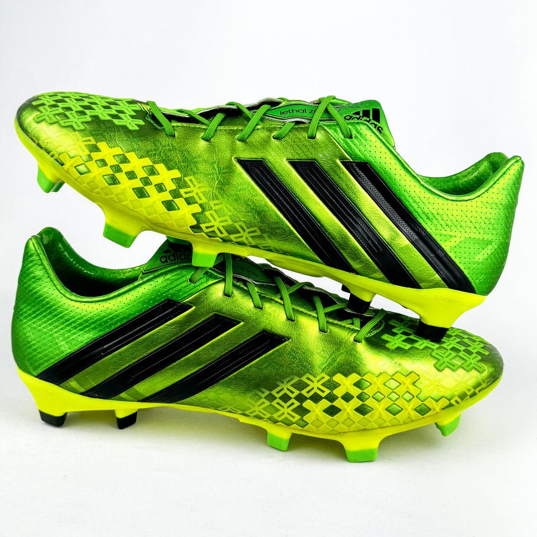 Adidas Predator LZ II FG - Ray Green/Black/ Electricity *Wore Once*