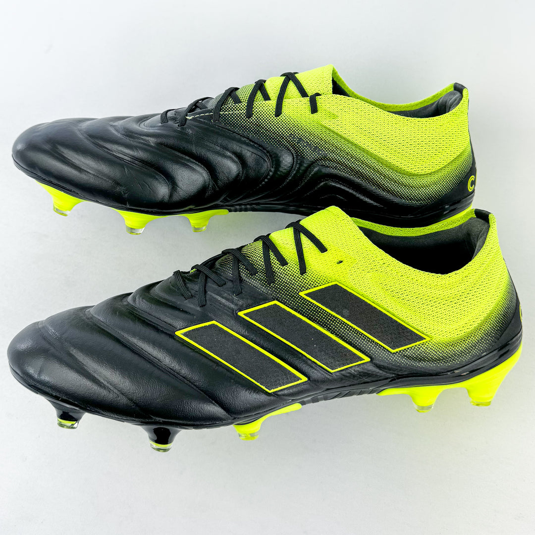 Adidas Copa 19.1 FG - Core Black/Solar Yellow *Brand New*