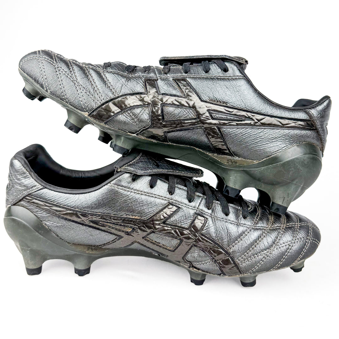 ASICS Lethal Testimonial 4 IT FG - Gunmetal Grey/Black *Pre-Owned*
