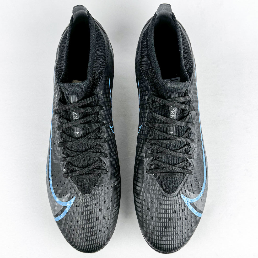 Nike Mercurial Vapor 14 Pro FG - Black/Iron Grey/Baby Blue *Brand New*