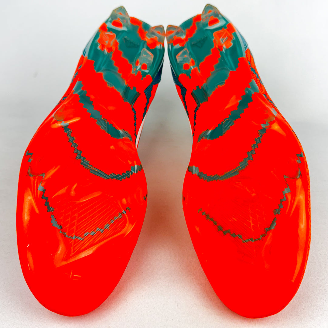 Adidas F30 Adizero 2014 FG - Messi Mirosar10 - Power Teal/White/Solar Orange *Wore Once*