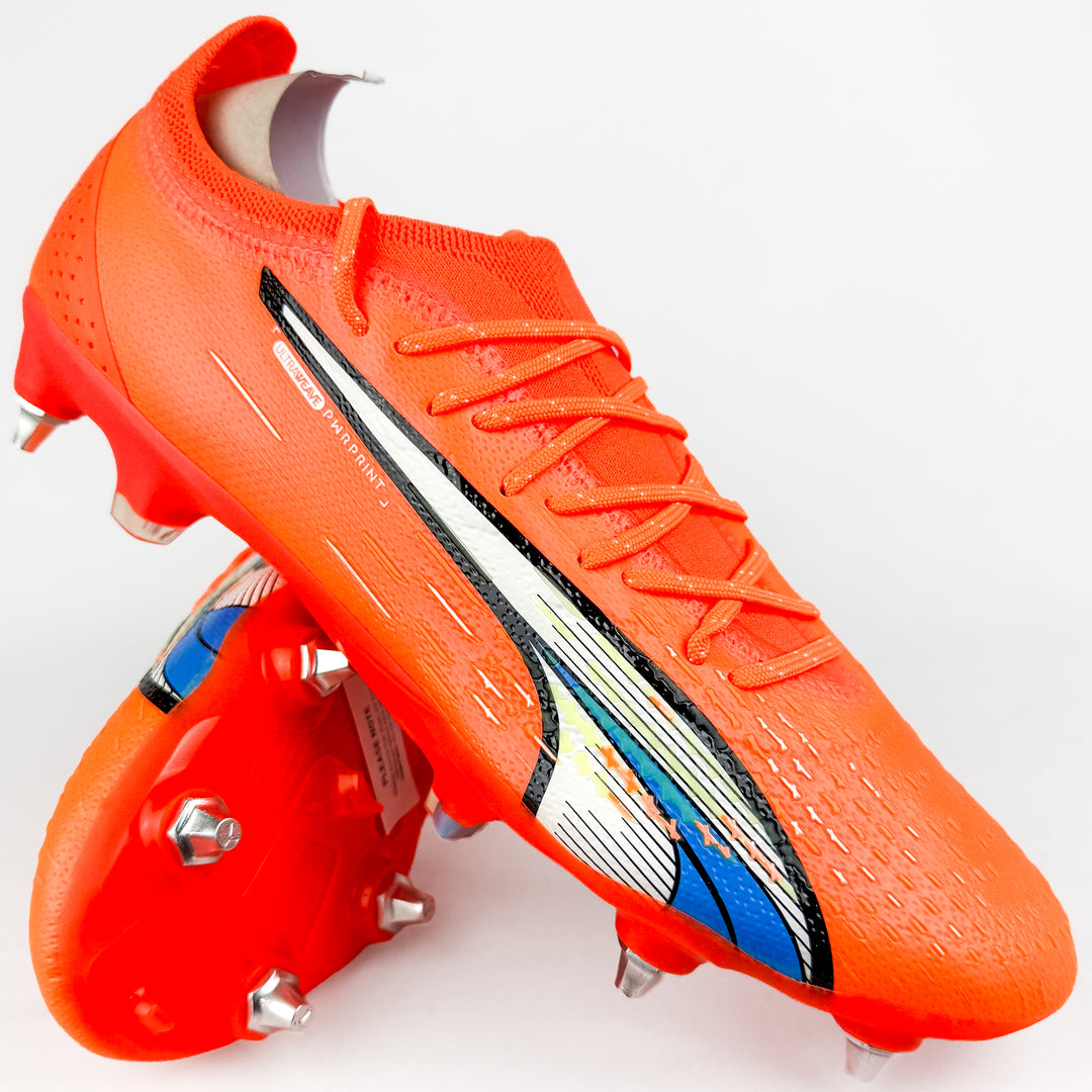 Puma Ultra Ultimate SG - Ultra Orange/Puma White/Blue Glimmer *In Box*