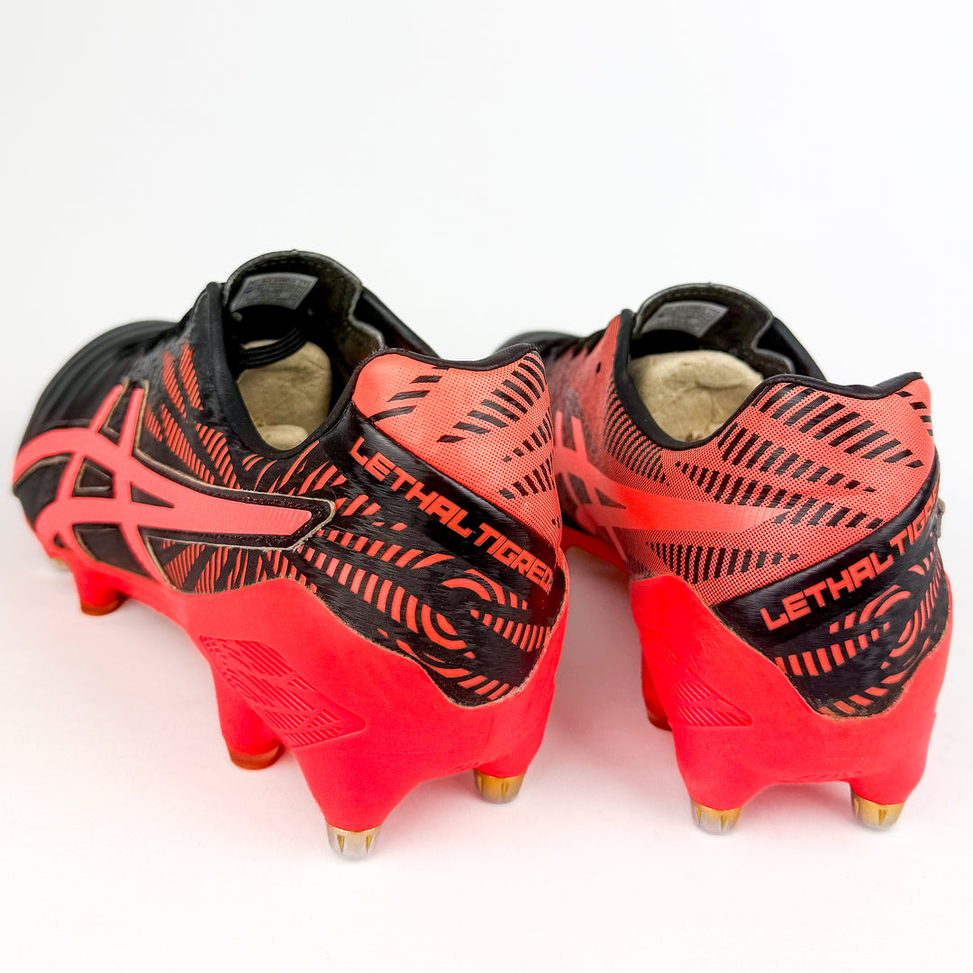 ASICS Lethal Tigreor IT FF 2 SG - Black/Flash Coral *Pre-Owned*