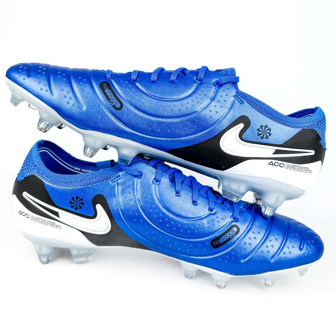Nike Tiempo Legend 10 Elite AC SG-Pro  - Soar Blue/White/Black *Brand New*