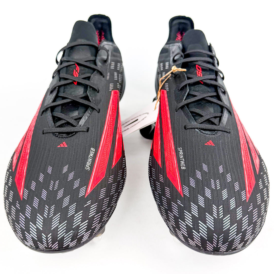 Adidas F50 Elite SG - Core Black/Lucid Red/Silver Metallic *In Box*
