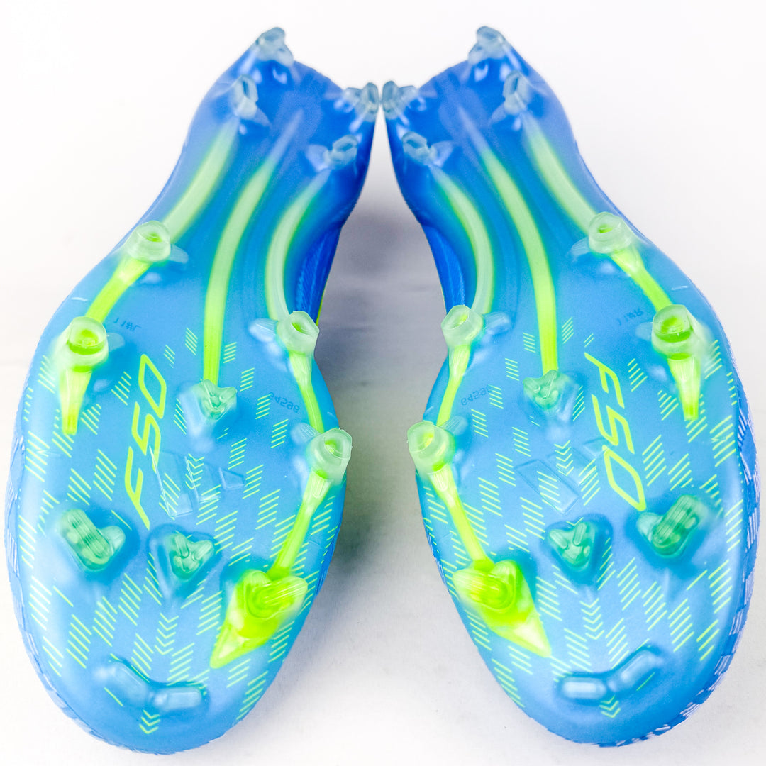 Adidas F50 Elite FG - Lucid Ray Blue/Team Solar Yellow/Lucid Aquamarine *Player-Issued*