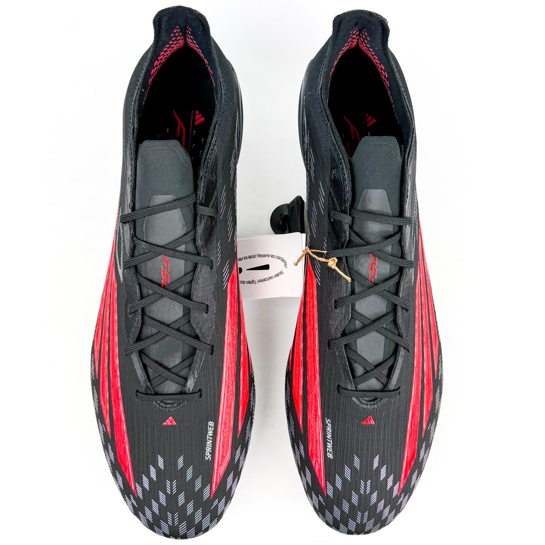 Adidas F50 Elite SG - Core Black/Lucid Red/Silver Metallic *In Box*