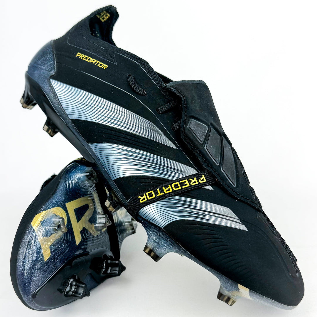 Adidas Predator Elite FT Tongue FG - Core Black/Gold Metallic/Carbon *Brand New*
