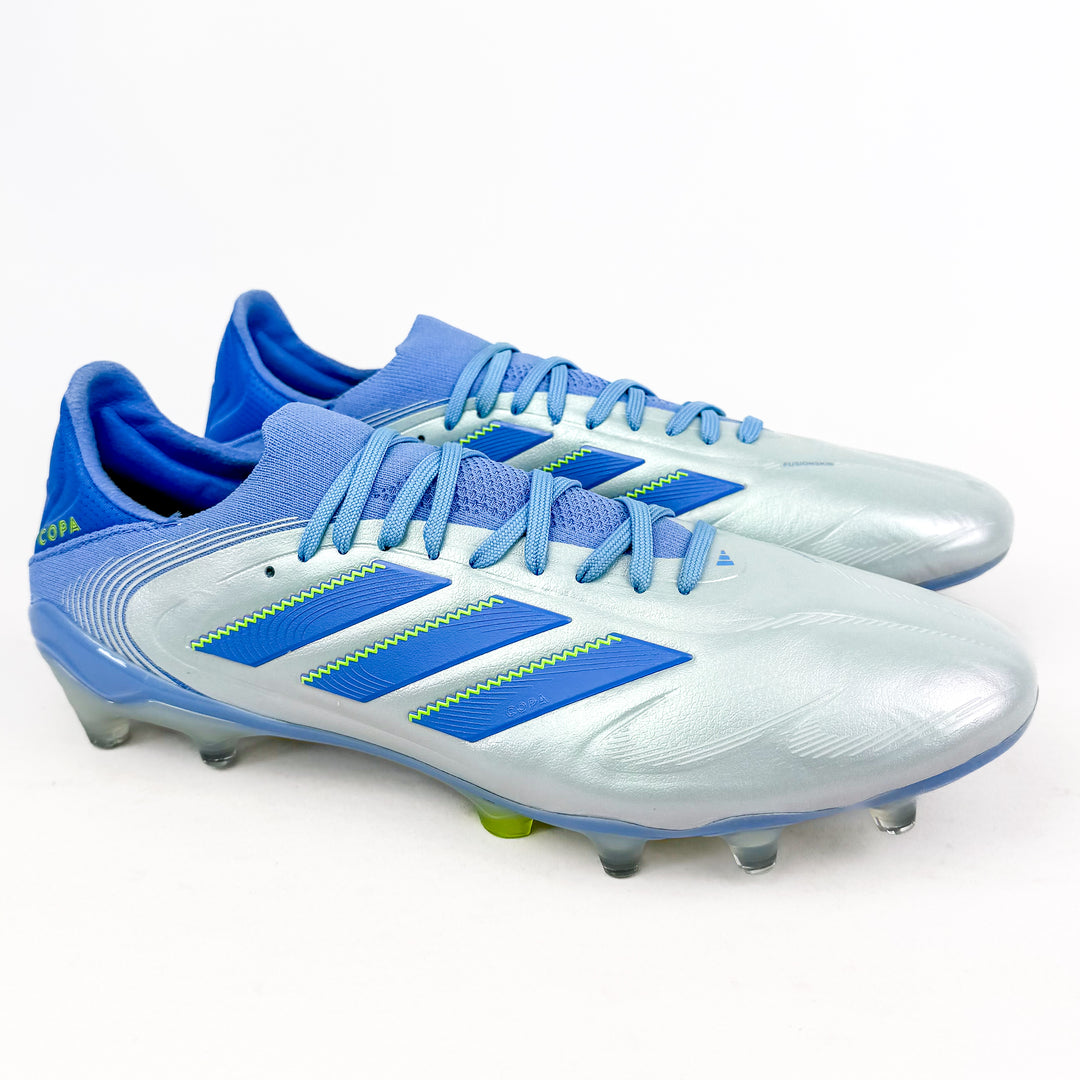 Adidas Copa Pure III Elite FG - Halo Blue/Blue Fusion/Lucid Lemon *Laced Mod*