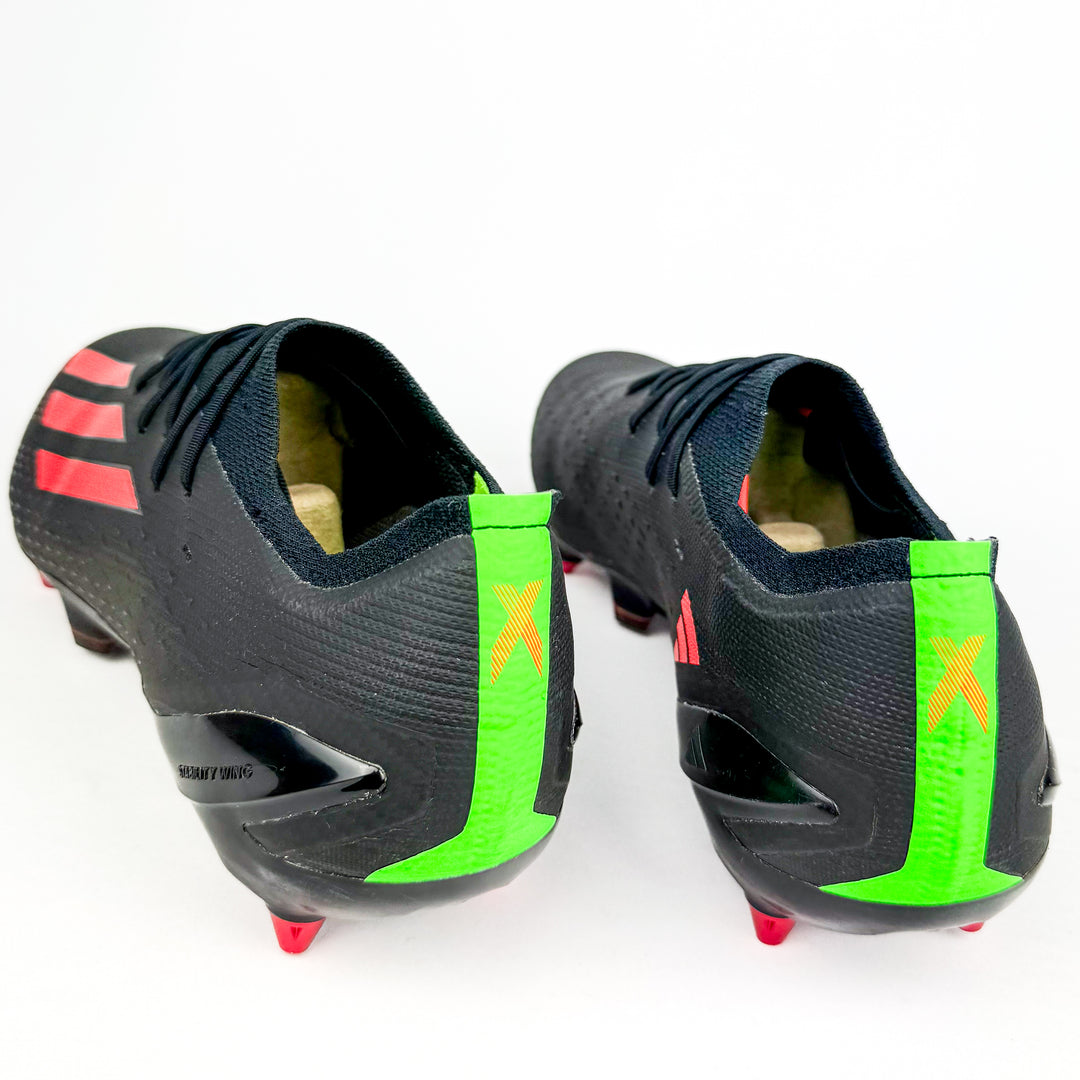Adidas X Speedportal .1 SG - Core Black/Solar Red/Solar Green *As New*