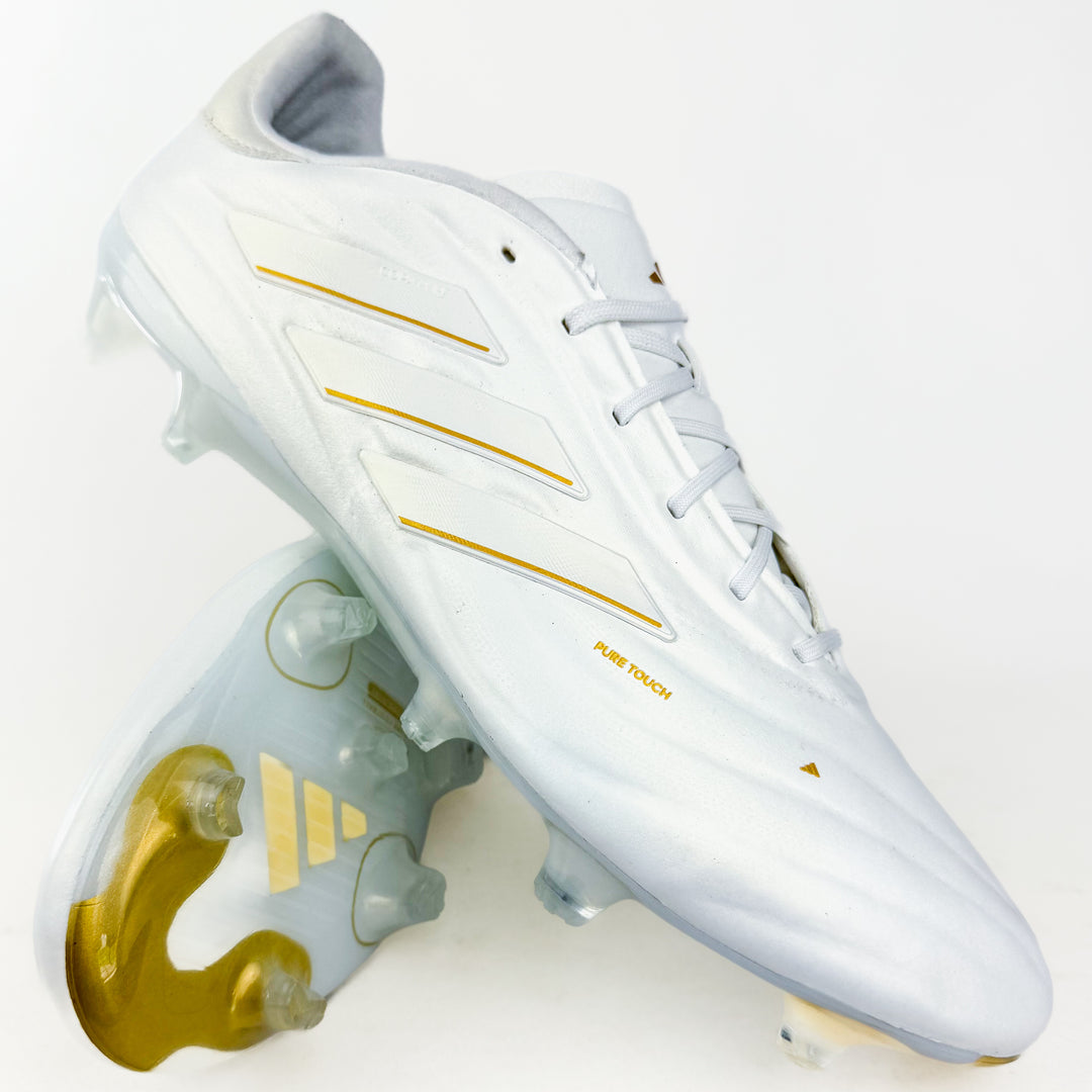 Adidas Copa Pure II .1 FG - White/Gold Metallic *In Box*
