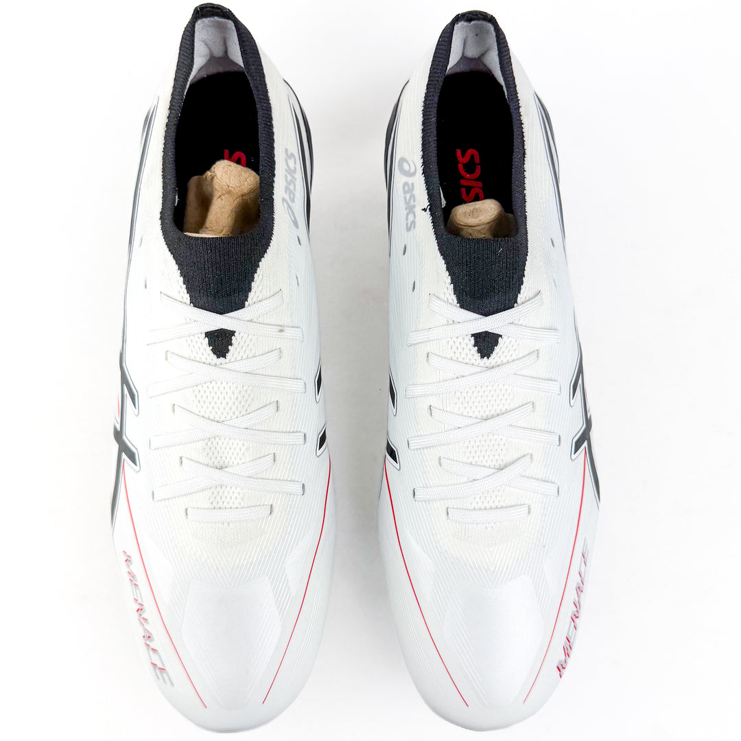 ASICS Menace 5 SG - White/Black/Red *Brand New*