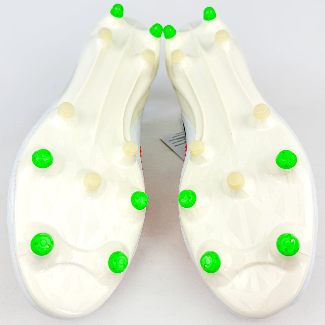 Adidas Predator Malice FG - White/Core Black/Solar Red *In Box*
