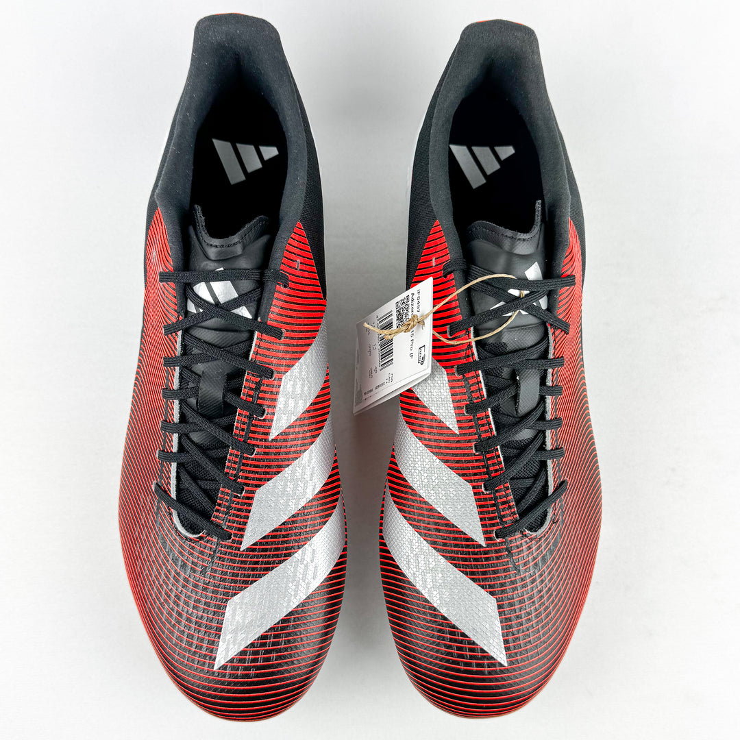 Adidas Adizero RS15 Pro FG - Core Black/Solar Red/Silver Metallic *In Box*