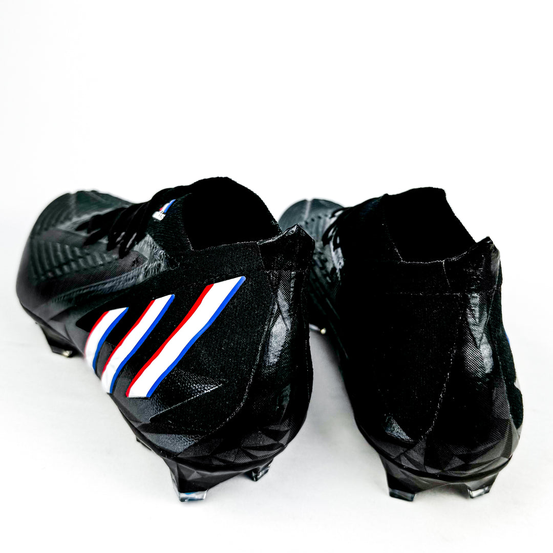 Adidas Predator Edge .1 FG - Core Black/White/Vivid Red/Bold Blue *Brand New*