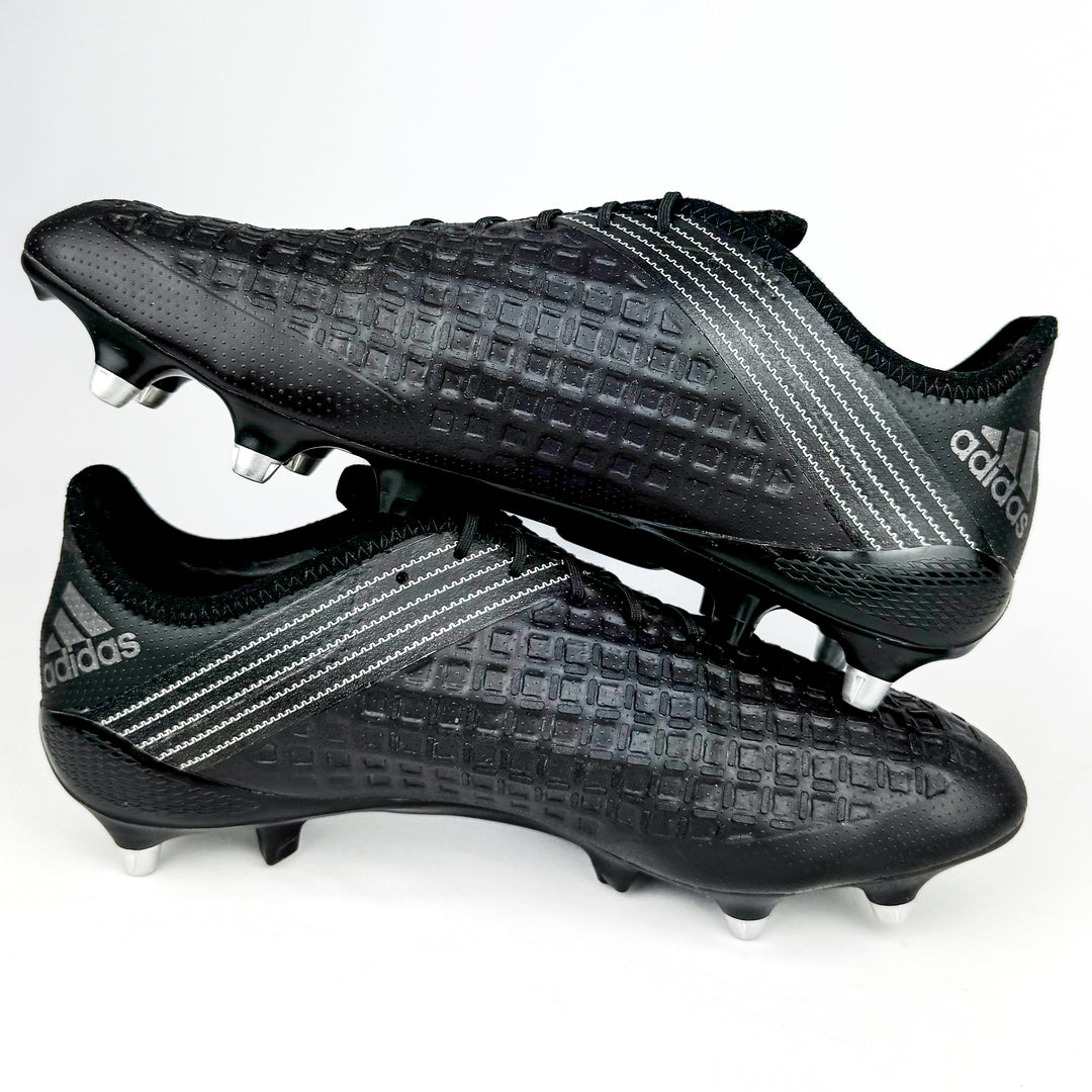 Adidas Predator Malice Control SG - Core Black/Utility Black/Silver Metallic *Wore Once*