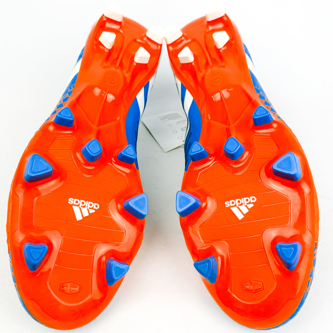 Adidas Predator LZ II FG - Blue/Orange/ White *Brand New*