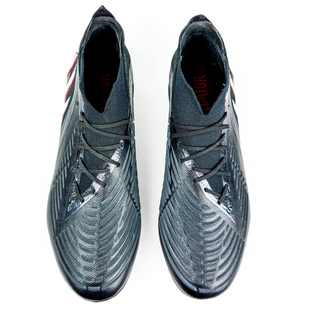 Adidas Predator Edge .1 FG - Core Black/White/Vivid Red/Bold Blue *Brand New*