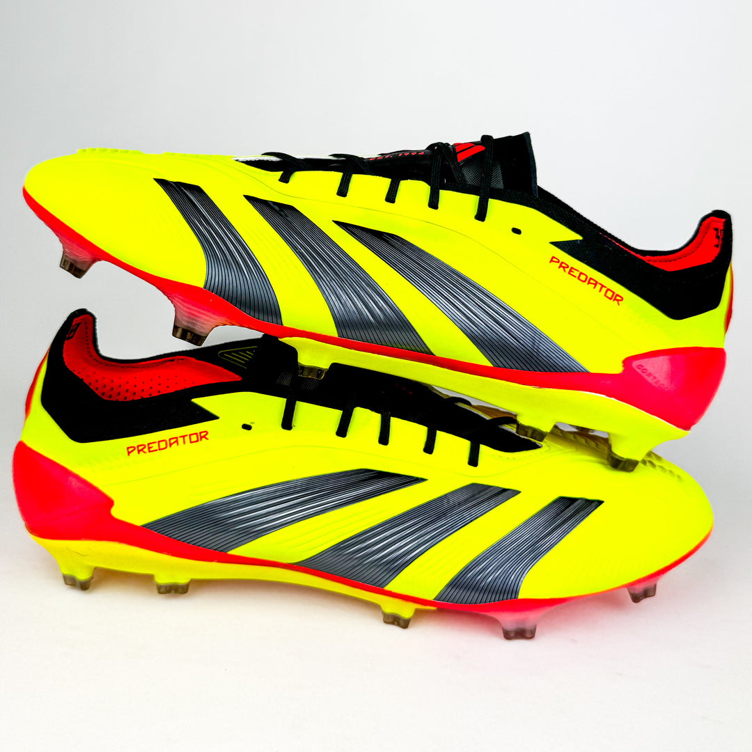 Adidas Predator Elite FG - Team Solar Yellow/Core Black/Solar Red *Brand New*