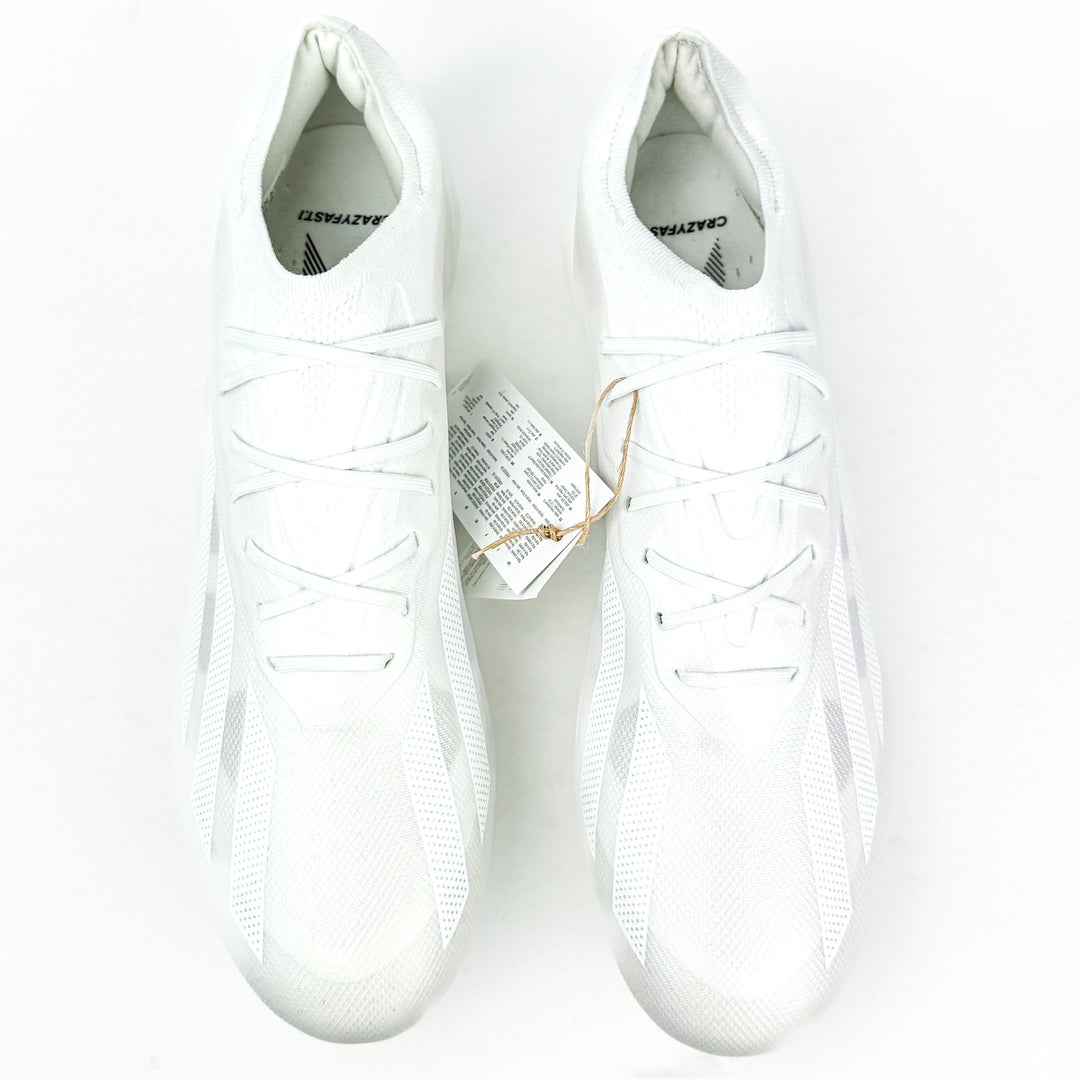 Adidas X Crazyfast .1 FG - White/White *Brand New*