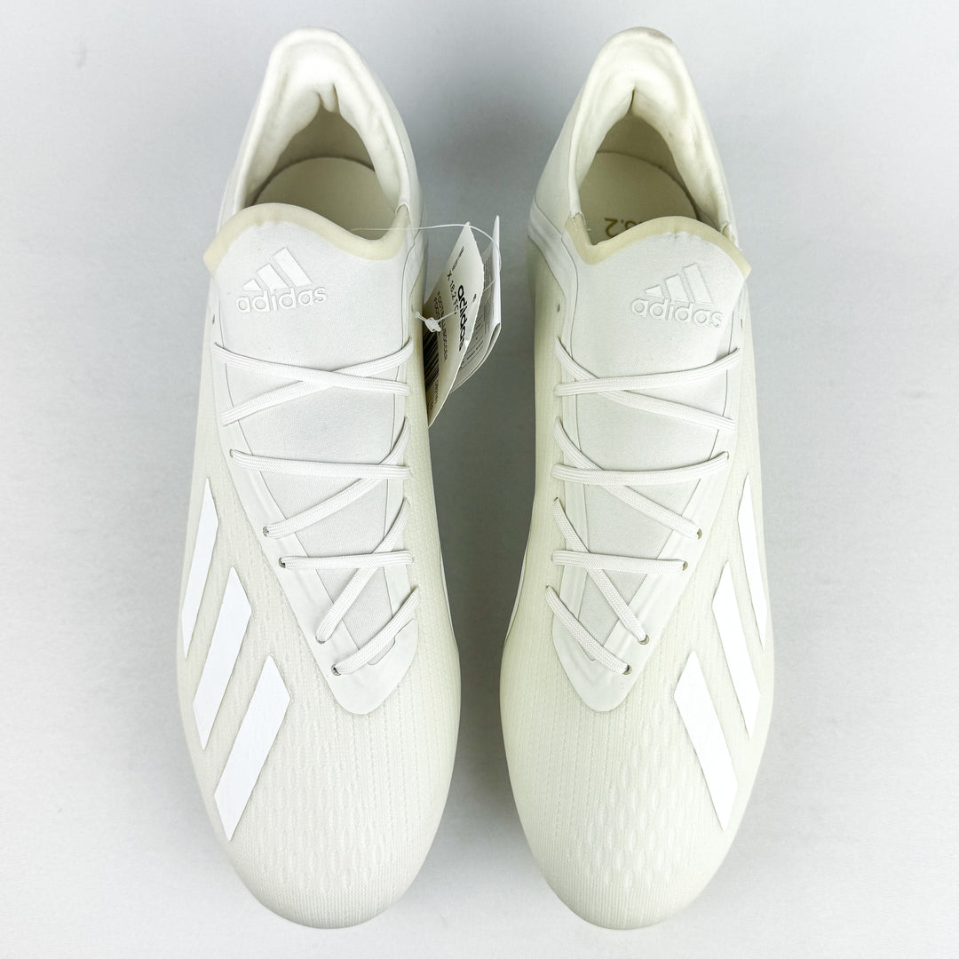 Adidas X 18.2 FG - White/Off White *In Box*