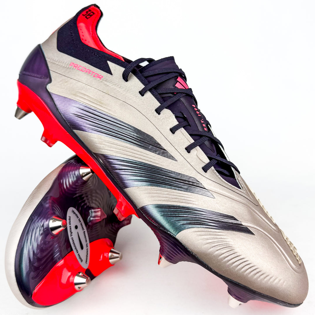 Adidas Predator Elite SG - Platinum Metallic/Aurora Black/Carbon *Player-Issued*