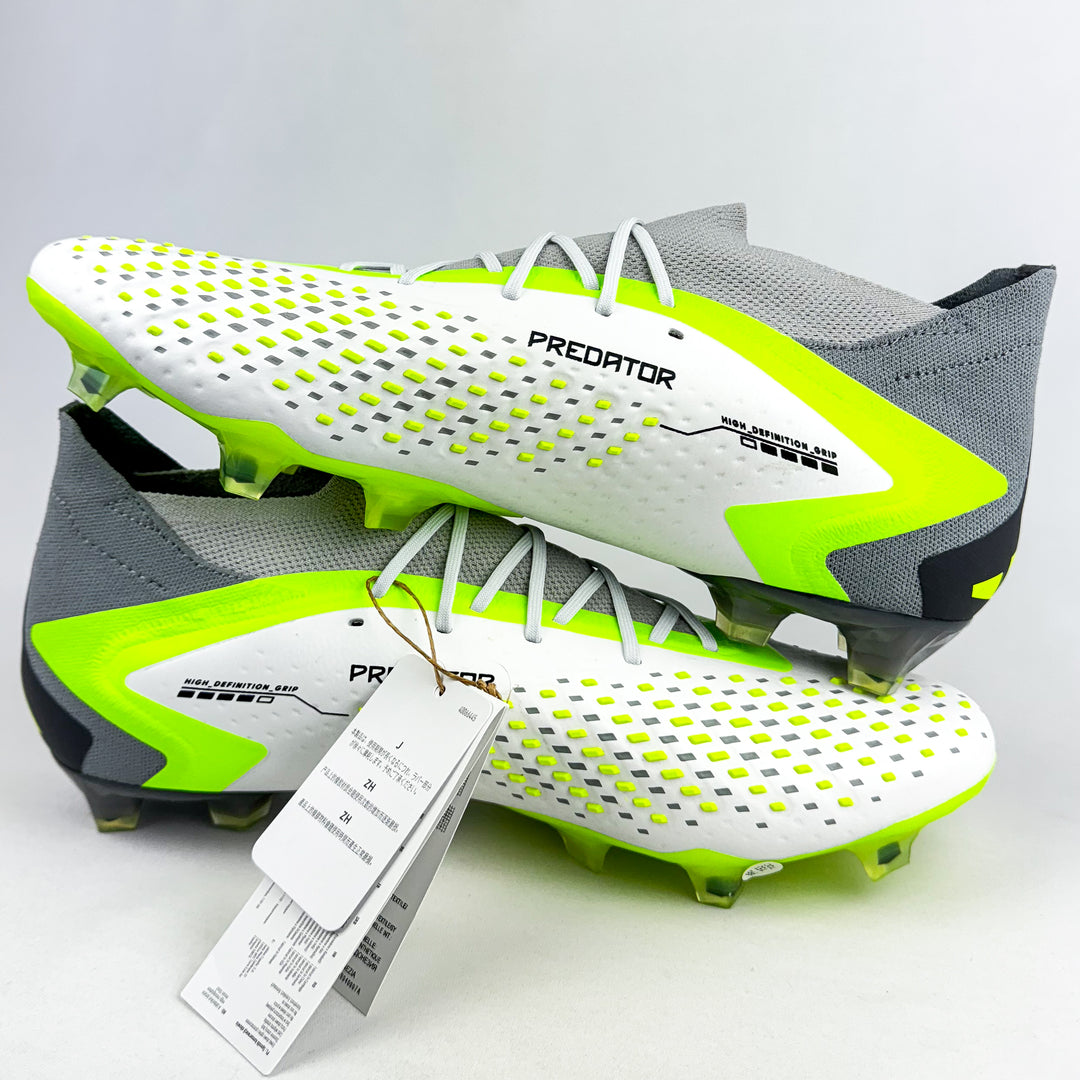 Adidas Predator Accuracy .1 FG - White/Core Black/Lucid Lemon *In Box*