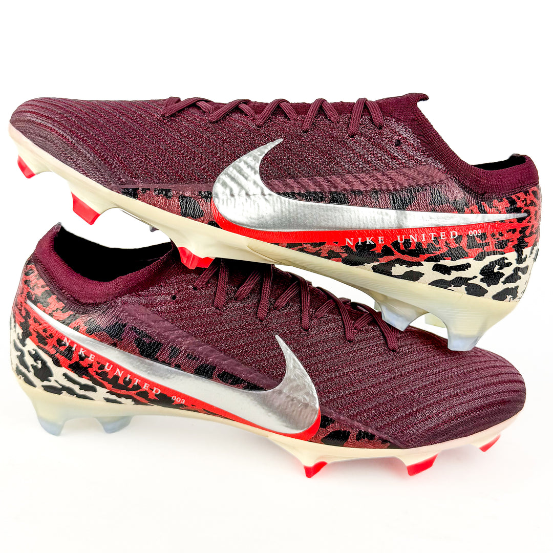Nike Air Zoom Mercurial Vapor 16 Elite FG - Burgundy Crush/Silver Metallic/Bordeaux Crush *In Box*