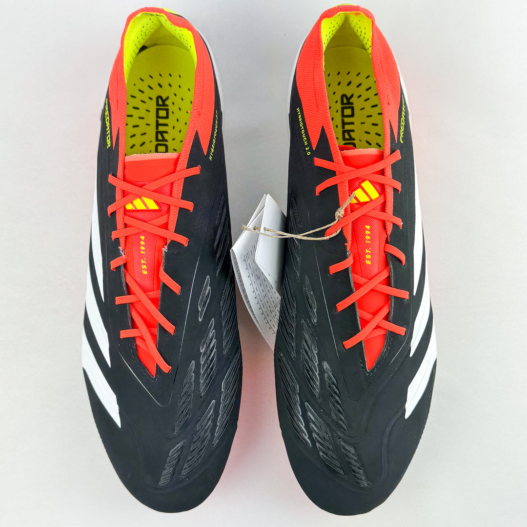 Adidas Predator Elite FG - Black/Solar Red/White/Solar Yellow *Brand New*