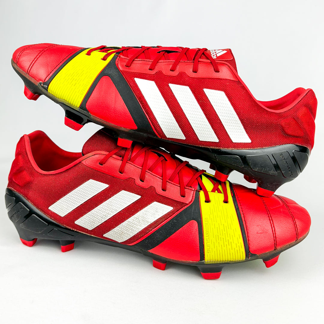 Adidas Nitrocharge 1.0 FG - Red/Electricity Yellow/Black/White *Pre-Owned*