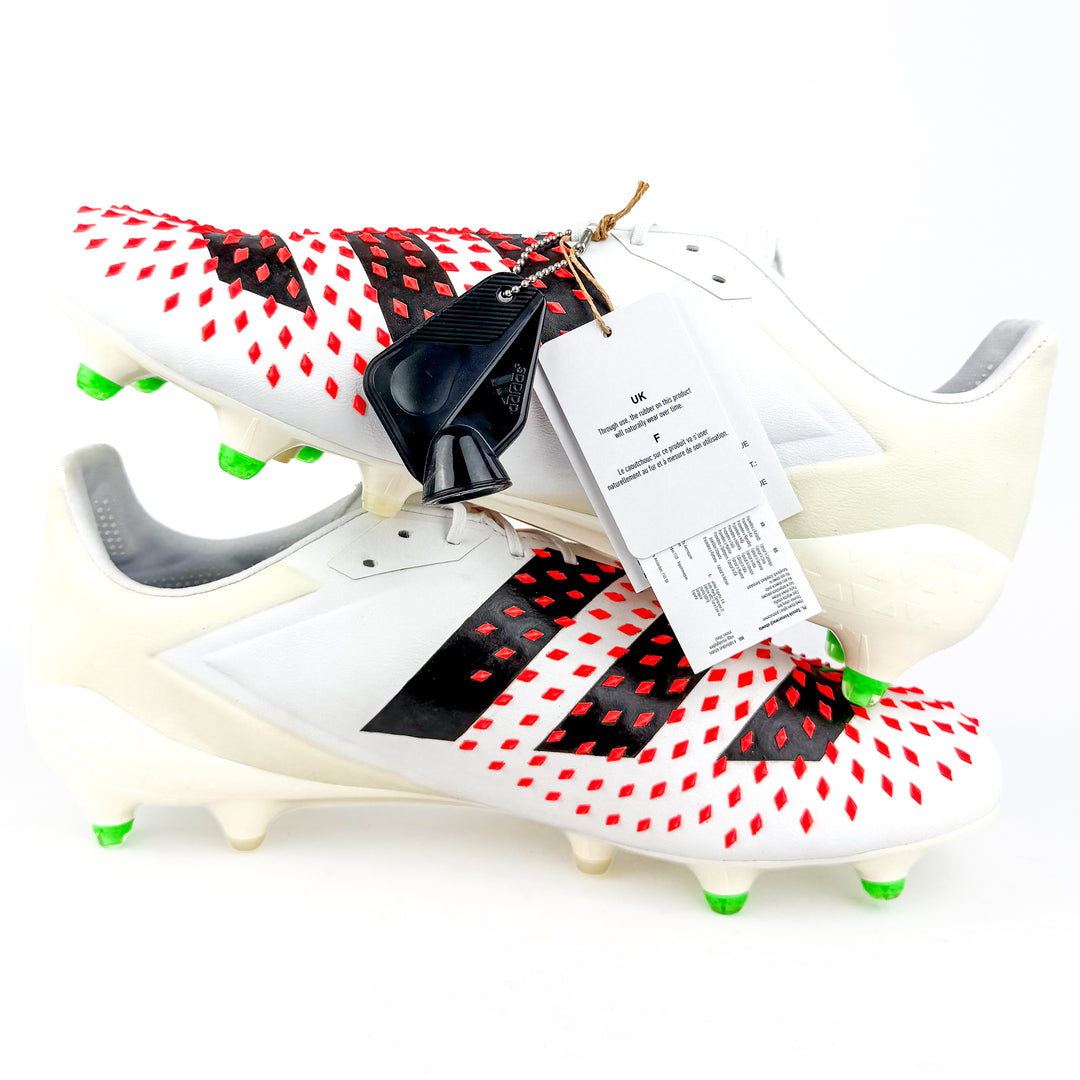 Adidas Predator Malice FG - White/Core Black/Solar Red *In Box*