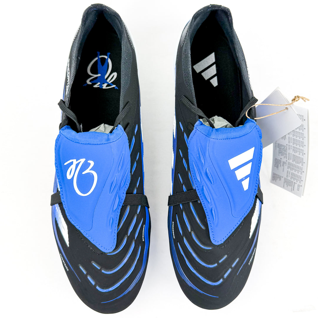 Adidas Predator Elite Tongue FT FG x Bellingham - Core Black/Glory Blue/White *In Box*