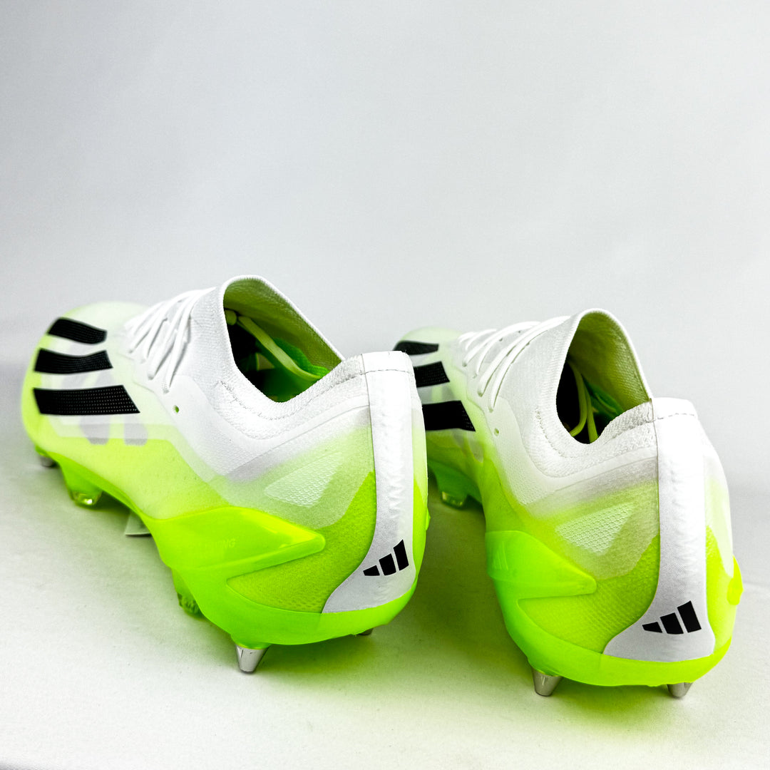 Adidas X Crazyfast .1 SG - White/Lucid Lemon/Core Black *Brand New*