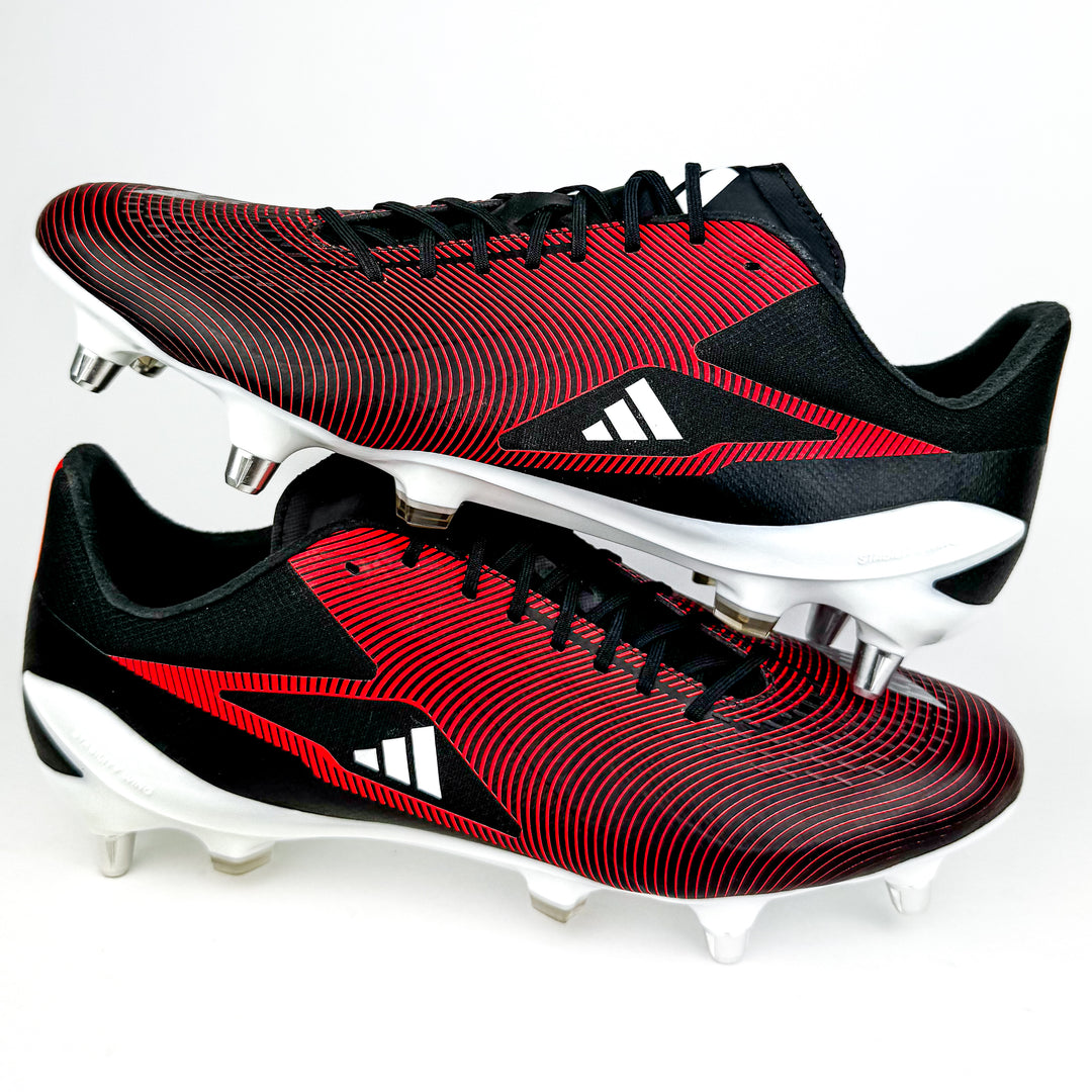 Adidas Adizero RS15 Ultimate SG - Core Black/Solar Red/Silver Metallic *Brand New*