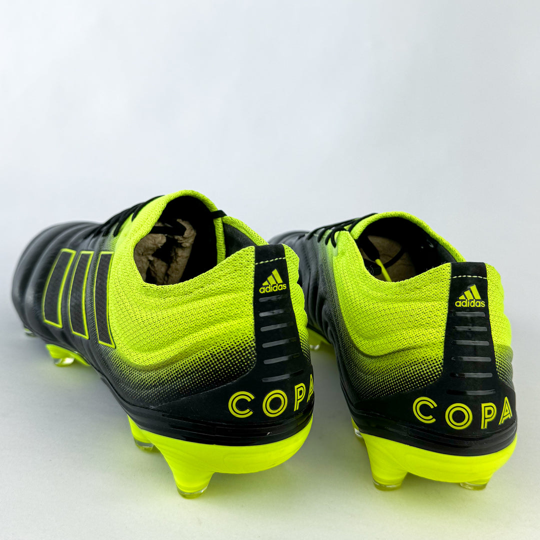 Adidas Copa 19.1 FG - Core Black/Solar Yellow *Brand New*