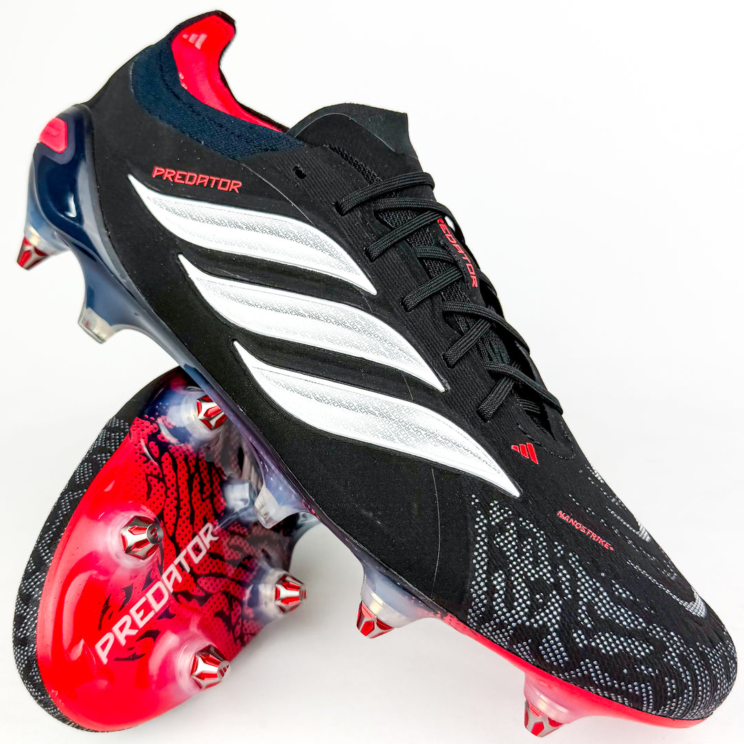 Adidas Predator Elite SG - Core Black/Lucid Red/White *In Box*