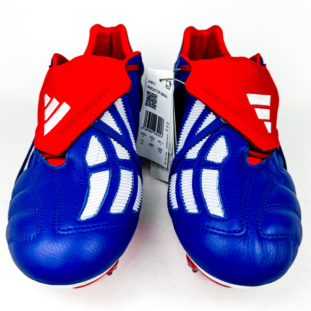 Adidas Predator Mania FG Japan - Made in Germany - Royal Blue/Vivid Red/White *In Box*