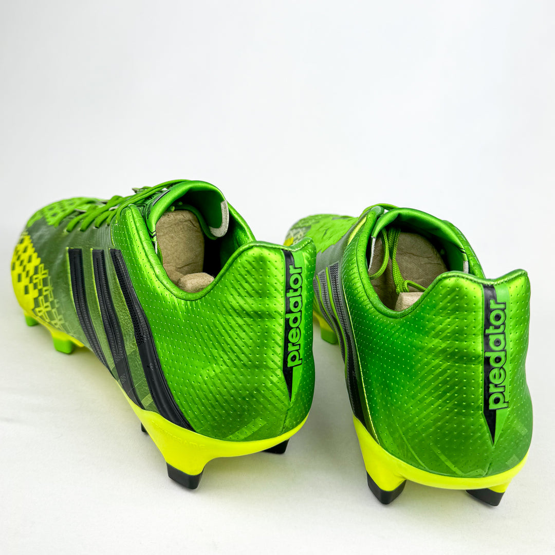 Adidas Predator LZ II FG - Ray Green/Black/ Electricity *Wore Once*