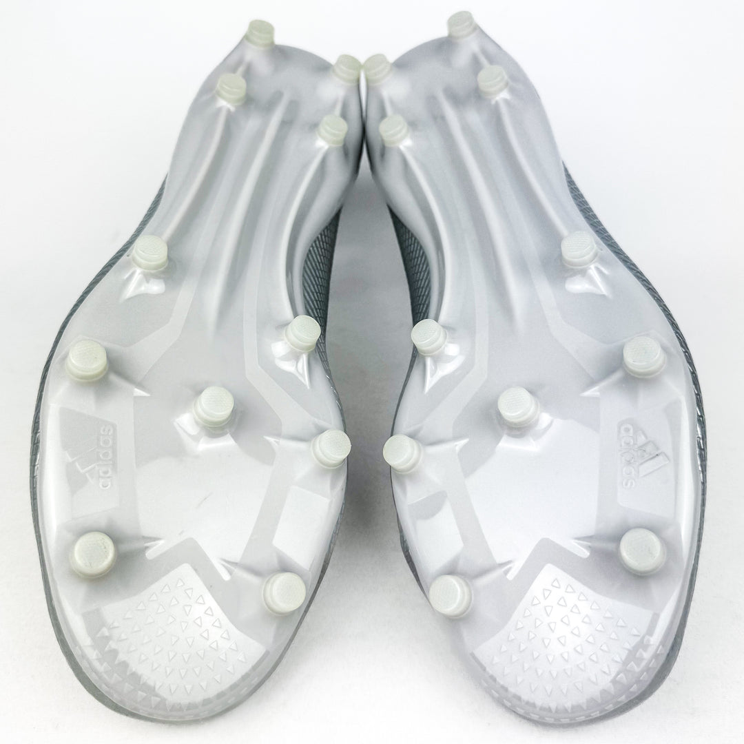 Adidas Adizero RS7 FG - Silver Metallic/White/Grey *Brand New*